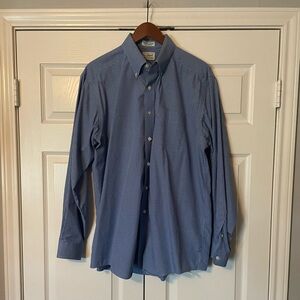 L.L. Bean Minicheck Dress Shirt